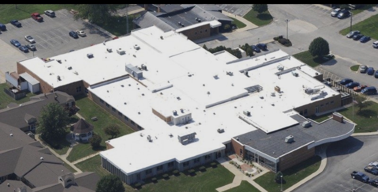 Industrial business facility roof structures
